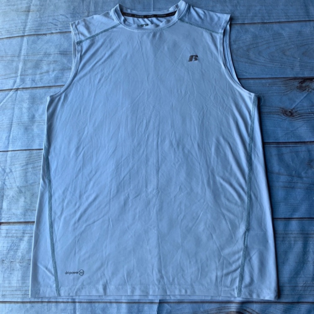 Russell Training Fit Dri-Power 360 Sleeveless Top Size Medium